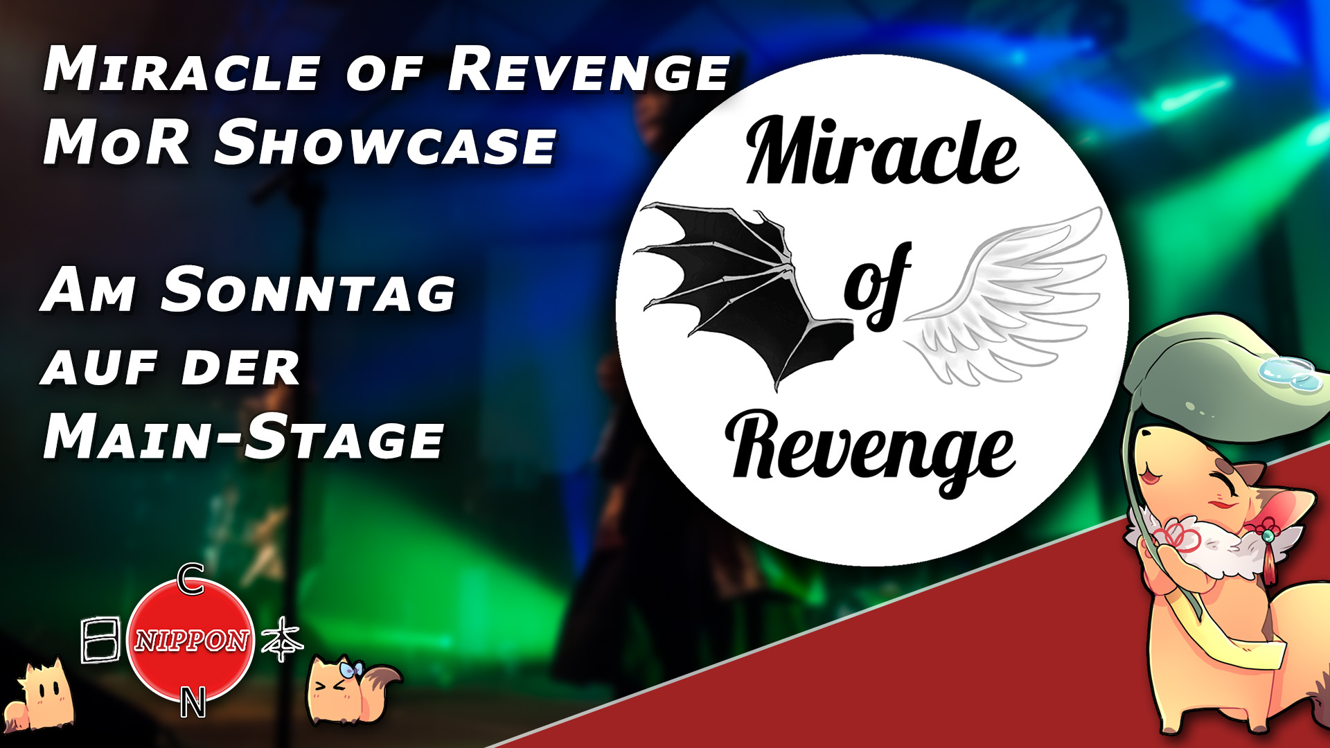 Miracle of Revenge. Showcase. Am Sonntag auf der Mainstage.