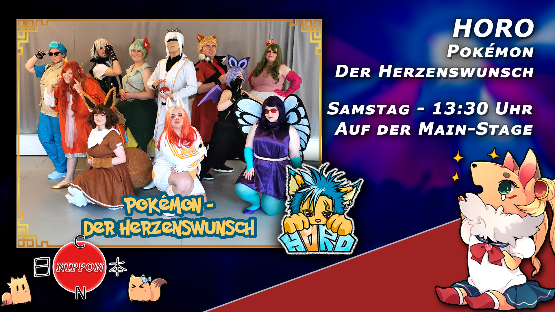 Die Showgruppe HORO mit ihrem Stück 